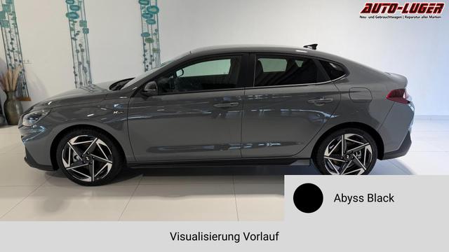 i30 Abyss Black Vorlauf, Beispielbilder, ggf. teilweise mit Sonderausstattung