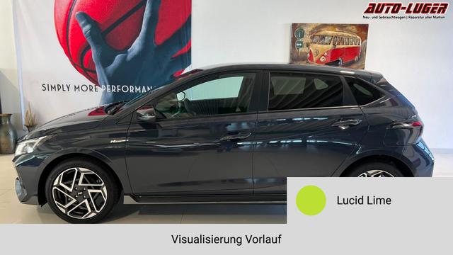 i20 Lucid Lime, Beispielbilder, ggf. teilweise mit Sonderausstattung