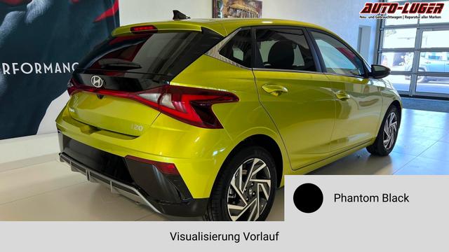 i20 Phantom Black Vorlauf, Beispielbilder, ggf. teilweise mit Sonderausstattung