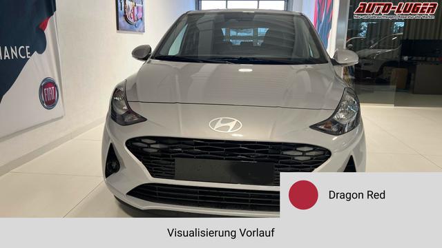 i10 Go Plus Dragon Red Vorlauf, Beispielbilder, ggf. teilweise mit Sonderausstattung