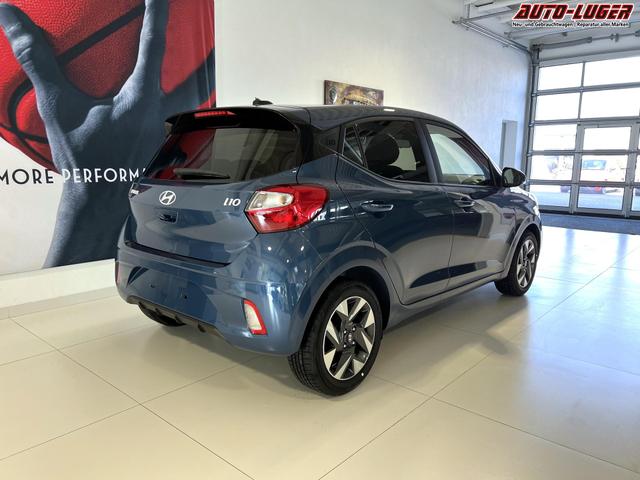 i10 GO Plus Vibrant Blue Vorlauf, Beispielbilder, ggf. teilweise mit Sonderausstattung