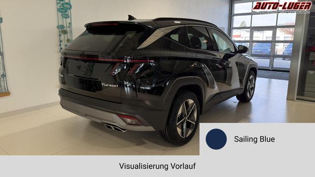 Tucson GO Plus Sailing Blue Vorlauf