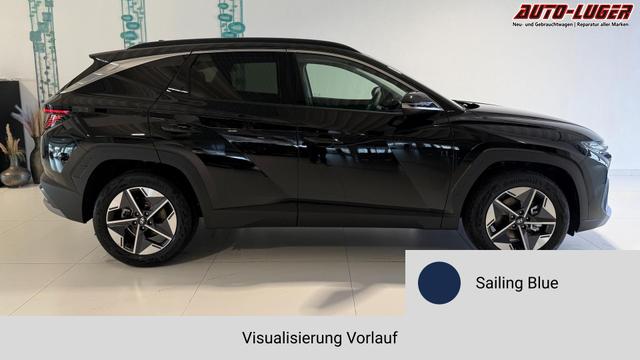 Tucson GO Plus Sailing Blue Vorlauf