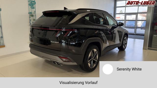 Tucson GO Plus Serenity White, Beispielbilder, ggf. teilweise mit Sonderausstattung