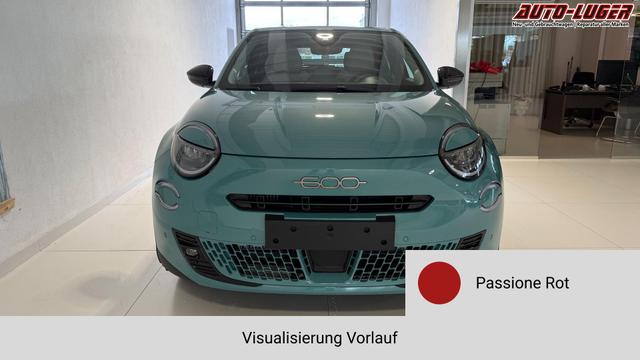 Fiat 600 Passione Rot, Beispielbilder, ggf. teilweise mit Sonderausstattung