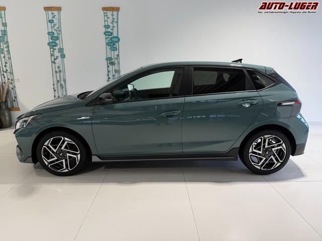 Hyundai i20 N Line Mangrove Green