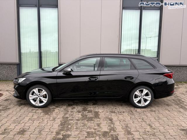 Seat Leon Sportstourer FR 1.5 eTSI Mild-Hybrid 150PS DSG/AUTOMATIK, 5 Jahre Garantie, 17" Alu, 3-Zonen-Climatronic, Abgedunkelte Scheiben, Parksensoren vorn/hinten, Sportsitze, Media System PLUS 10,4"/Bluetooth, Tempomat, Full Digital Cockpit, LED-Scheinwerfer, M-Lederlenkrad, Res 