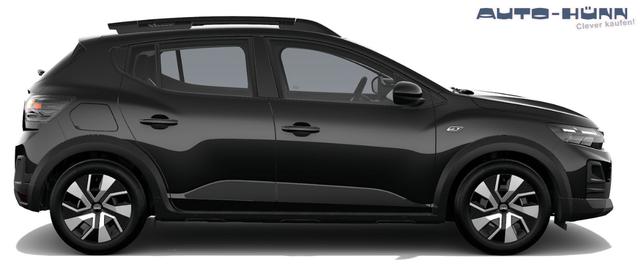 Dacia Sandero Stepway Expression 1.0 TCe 110, NEUES MODELL, 3J Garantie, Klimaanlage, Lederlenkrad, Parksensoren hinten, R&uuml;ckfahrkamera, Dachreling, Tempomat, Multimedia System 10" + Smartphone-Spiegelung, Regen-/Licht-Sensor, ZV mit Fernbedienung, Elektr. Fensterheber v/h, NSW, Armlehn 