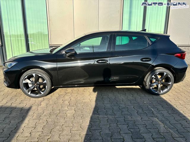 Cupra Leon Basis 1.5 TSI 150PS 6-Gang, 5 Jahre Garantie, SCHWARZ-METALLIC, AHK SCHWENKBAR, MATRIX-LED, EDGE-PAKET, WINTER-PAKET, 18" Alufelgen, Voll-LED-Scheinwerfer, 3Z-Climatronic, ACC/Tempomat, Digitales Cockpit, Full Link, Parksensoren v/h, Privacy-Glas, M-Lederlenkra 