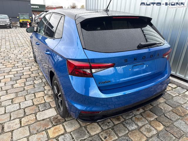Skoda / Fabia / Blau / Monte Carlo / / , Beispielbilder, ggf. teilweise mit Sonderausstattung