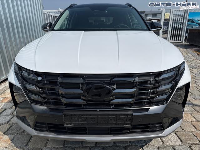 Hyundai / TUCSON / Wei&szlig; / / / GO 1.6 T-GDI 2WD 7DCT 150PS -NAVI-KLIMAAUTOM-ALU18-SHZ-WINTER-LED-PDC-KAMERA-KEYLESS GO, Beispielbilder, ggf. teilweise mit Sonderausstattung