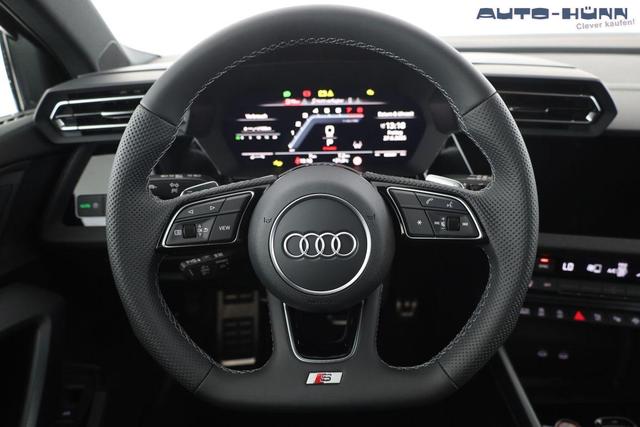 Audi S3 Sportback 2.0 TFSI quattro quattro, 19-Zoll, Matrix, Optik schwarz, Kamera, el. Klappe, 4-J Garantie 