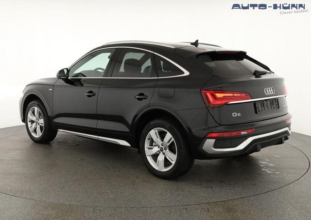 Audi Q5 Sportback 55 TFSI e quattro S line TFSIe S-LINE, AHK, 19-Zoll, Teilleder 