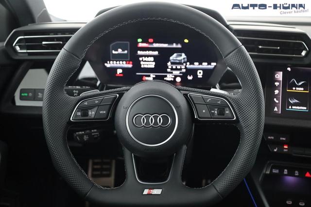 Audi S3 2.0 TFSI quattro Sportback quattro, Pano, 19-Zoll, Matrix, Optik schwarz, Kamera, el. Klappe, 4-J Garantie 