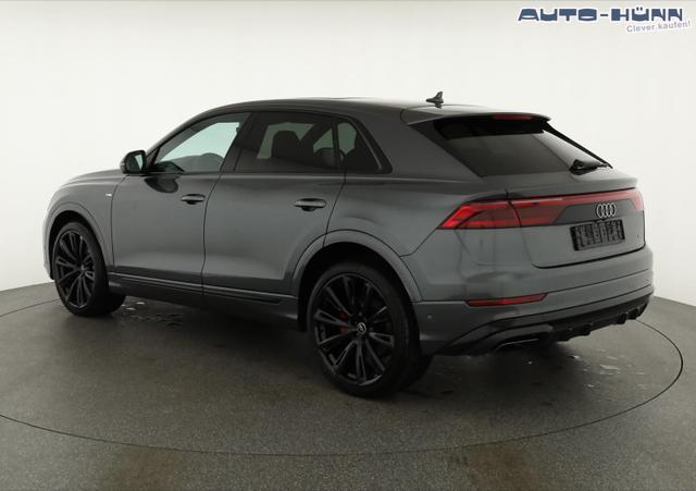 Audi Q8 50 TDI quattro qu S-LINE, Luft, Pano, B&O, 23-Zoll, AHK, Leder, AreaView, Optik schwarz 
