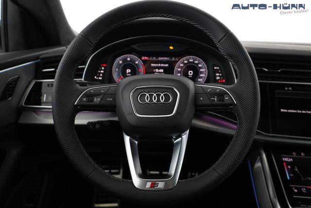Audi Q8 50 TDI quattro qu S-LINE, Luft, Pano, B&O, 23-Zoll, AHK, Leder, AreaView, Optik schwarz 