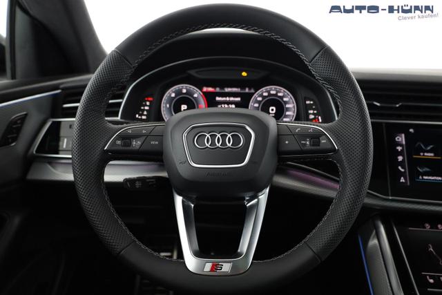 Audi Q8 50 TDI quattro qu S-LINE, Standheizung, HuD, Luft, Pano, B&O, 23-Zoll, AHK, Leder, AreaView, Optik schwarz 