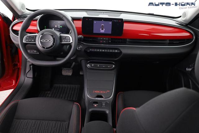 Fiat 600e 115 kW Red 115kWh, LED, APP-Connenct, 1-Hand 