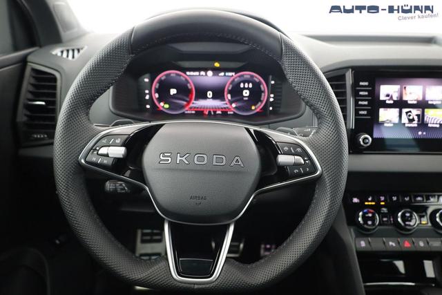 Skoda Karoq Sportline 1.5 TSI DSG Sportline, AHK, Navi, Matrix, Side, el. Klappe, Winter, 5 J.-Garantie, 19-Zoll 