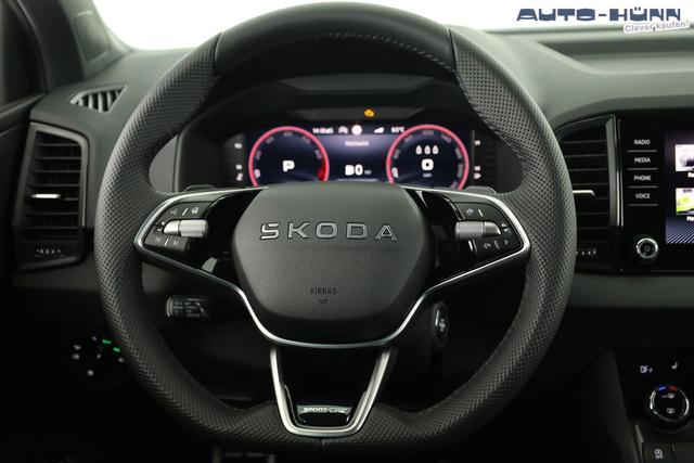 Skoda Karoq Sportline 1.5 TSI DSG Sportline, AHK, Navi, Matrix, Kamera, el. Klappe, 5-J. Garantie 