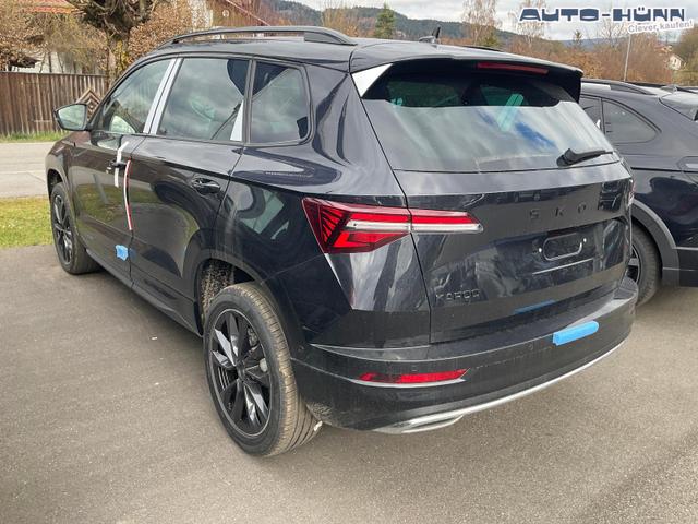 Skoda Karoq Sportline 1.5 TSI DSG Sportline, Pano, AHK, Navi, CANTON, Matrix, AreaView, Side, FS-beheizbar 