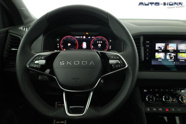 Skoda Karoq Sportline 1.5 TSI DSG Sportline, AHK, Navi, CANTON, Matrix, AreaView, Side, Kamera, el. Klappe, FS-beheizbar 