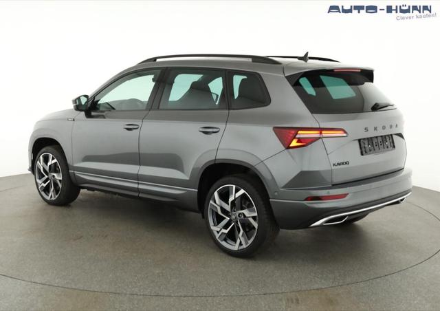 Skoda Karoq Sportline 1.5 TSI DSG Sportline, Pano, AHK, Navi, CANTON, Matrix, AreaView, Side, FS-beheizbar, 19-Zoll 