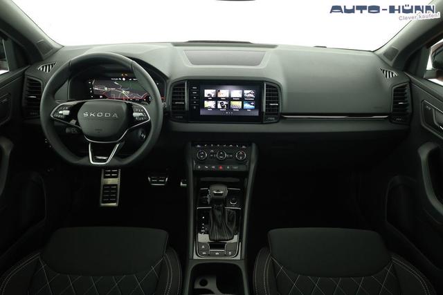 Skoda Karoq Sportline 1.5 TSI DSG Sportline, Pano, AHK, Navi, CANTON, Matrix, AreaView, Side, FS-beheizbar, 19-Zoll 