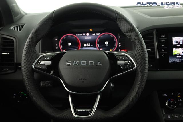 Skoda Karoq Sportline 4x4 2.0 TDI DSG Sportline, AHK, Navi, Matrix, AreaView, Side, Kamera, el. Klappe, FS-beheizbar, Winter 
