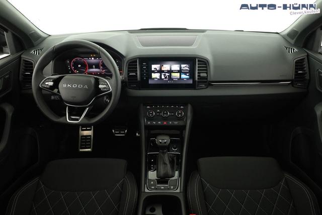 Skoda Karoq Sportline 4x4 2.0 TDI DSG Sportline, Pano, AHK, Navi, Matrix, AreaView, Side, Kamera, el. Klappe, FS-beheizbar, Winter 