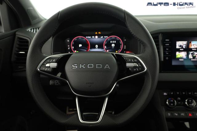 Skoda Karoq Sportline 4x4 2.0 TDI DSG Sportline, Pano, AHK, Navi, Matrix, AreaView, Side, Kamera, el. Klappe, FS-beheizbar, Winter 