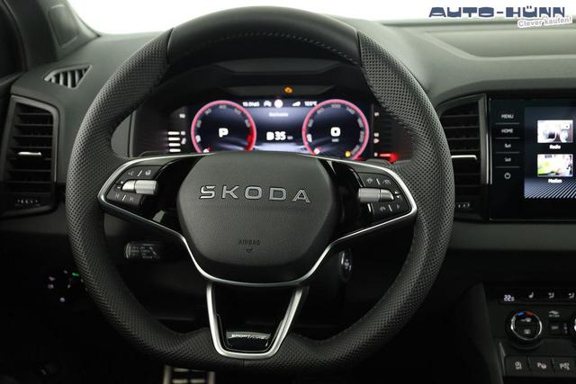 Skoda Karoq Sportline 1.5 TSI DSG Sportline, Pano, AHK, Navi, CANTON, Matrix, AreaView, Side, FS-beheizbar, 19-Zoll 