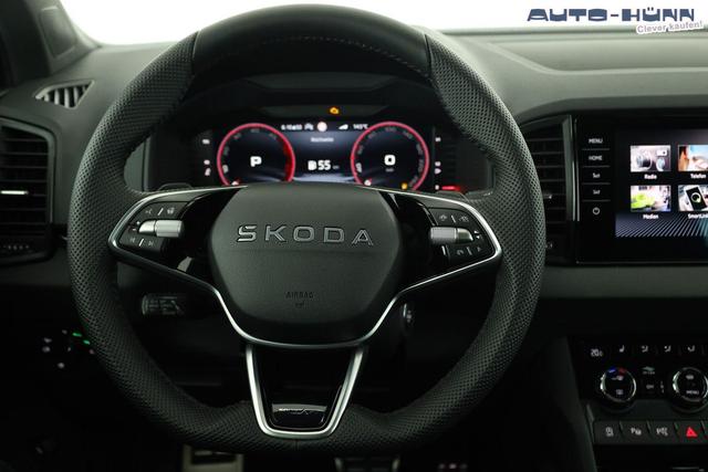 Skoda Karoq Sportline 4x4 2.0 TDI DSG Sportline, Pano, AHK, Navi, Matrix, AreaView, Side, Kamera, el. Klappe, FS-beheizbar, Winter 