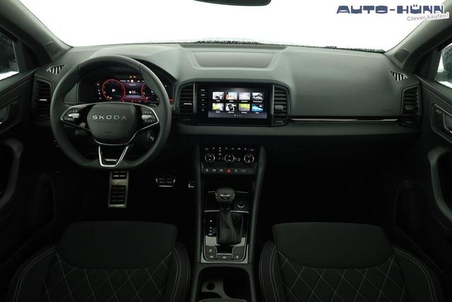 Skoda Karoq Sportline 4x4 2.0 TDI DSG Sportline, Pano, AHK, Navi, Matrix, AreaView, Side, Kamera, el. Klappe, FS-beheizbar, Winter 
