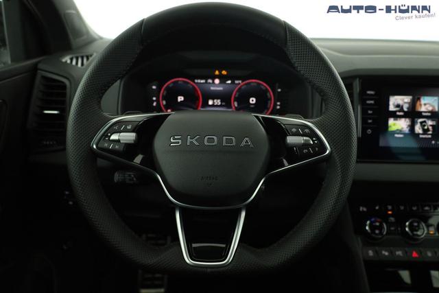 Skoda Karoq Sportline 4x4 2.0 TDI DSG Sportline, Pano, AHK, Navi, Matrix, AreaView, Side, Kamera, el. Klappe, FS-beheizbar, Winter 