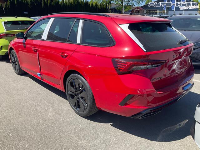 Skoda Octavia Combi 2.0 TSI 195 kW RS DSG, Pano, Standheizung, AHK, Navi, Matrix, Canton, Side, Winter, 5 J.-Garantie 