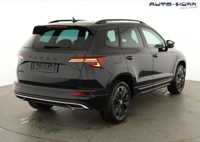 Skoda Karoq Sportline 1.5 TSI DSG Sportline, Pano, AHK, Navi, CANTON, Matrix, AreaView, Side, FS-beheizbar 