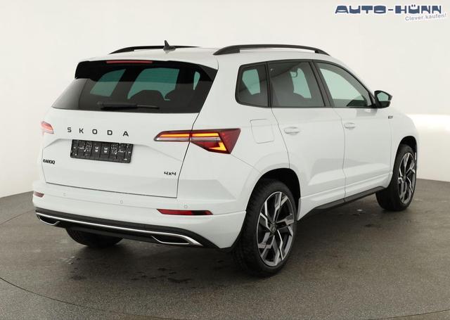 Skoda Karoq Sportline 4x4 2.0 TSI DSG Sportline, Pano, AHK, Navi, Matrix, Side, Winter, 5 J.-Garantie 