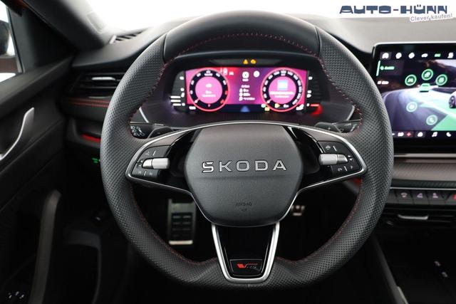 Skoda Octavia Combi 2.0 TSI 195 kW RS DSG, Pano, Standheizung, AHK, Navi, Matrix, Canton, Side, Winter, 5 J.-Garantie 