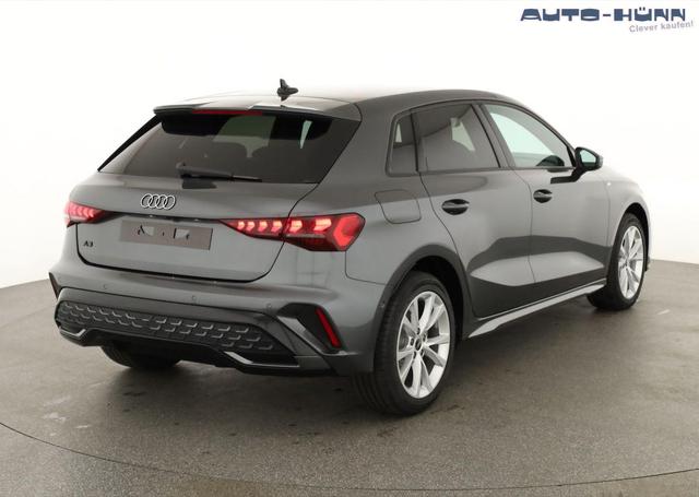 Audi A3 Sportback TFSI 110 kW S line 35 S-tronic S-LINE, AHK, Matrix, Navi, el. Klappe, Kamera, Winter, 3 J.-Garantie 