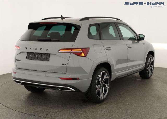 Skoda Karoq Sportline 4x4 2.0 TSI DSG Sportline, Pano, AHK, Navi, Matrix, Side, Winter, 5 J.-Garantie 