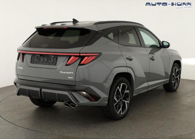 Hyundai TUCSON 1.6 T-GDI DCT 4WD N-LINE, el. Klappe, Teilleder, Navi, Kamera, ACC 