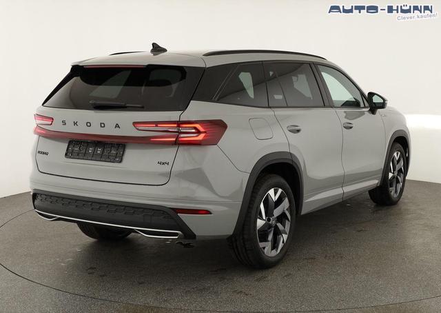 Skoda Kodiaq 2.0 TDI 142 kW 4x4 Sportline DSG Sportline, Pano, AHK, Navi, Matrix, el. Klappe, Side, Winter, 19-Zoll, 4 J.-Garantie 