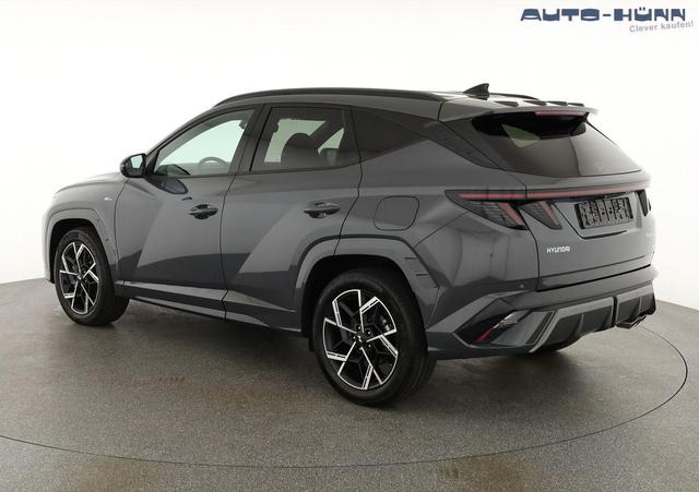 Hyundai TUCSON 1.6 T-GDI DCT 4WD N-LINE, AHK, el. Klappe, Teilleder, Navi, Kamera, ACC 