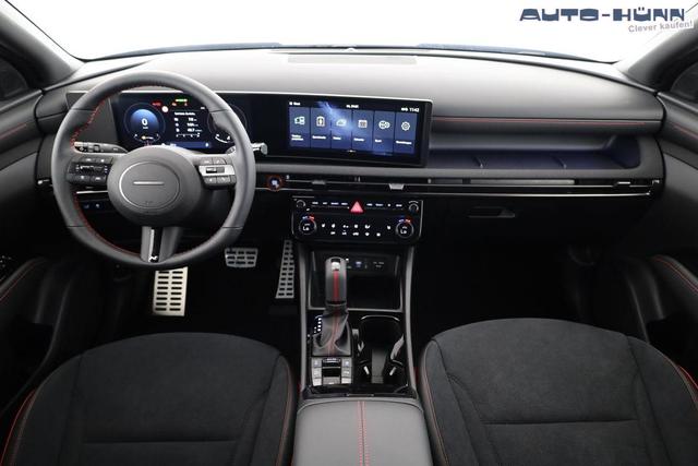 Hyundai TUCSON 1.6 T-GDI DCT 4WD N-LINE, AHK, el. Klappe, Teilleder, Navi, Kamera, ACC 