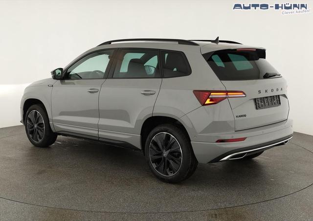 Skoda Karoq Sportline 1.5 TSI DSG Sportline, Pano, AHK, Navi, CANTON, Matrix, AreaView, Side, el. Klappe, FS-beheizbar, 5 J.-Garantie 