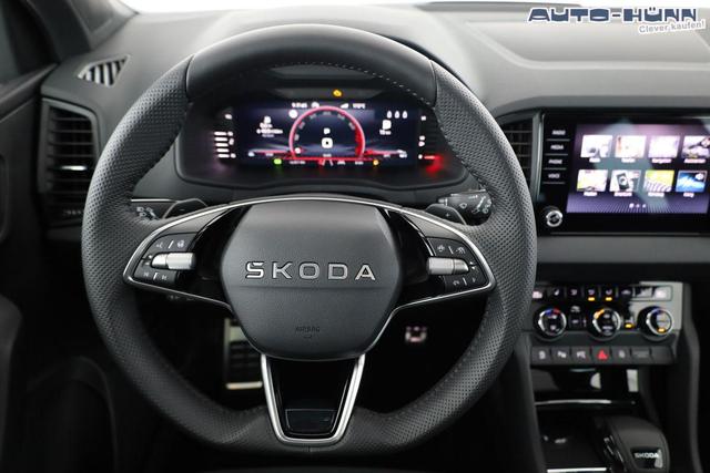 Skoda Karoq Sportline 1.5 TSI DSG Sportline, Pano, AHK, Navi, CANTON, Matrix, AreaView, Side, el. Klappe, FS-beheizbar, 5 J.-Garantie 