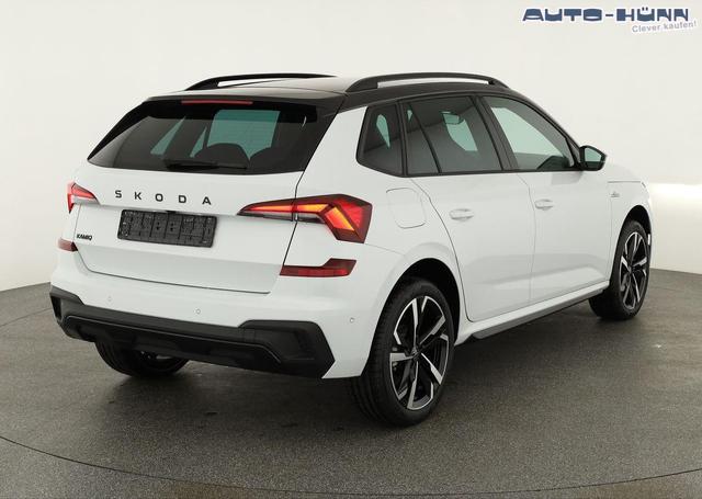 Skoda Kamiq Monte Carlo 1.5 TSI Carlo, Pano, AHK, Matrix, Navi, el. Klappe, 18-Zoll, 5 J.-Garantie 