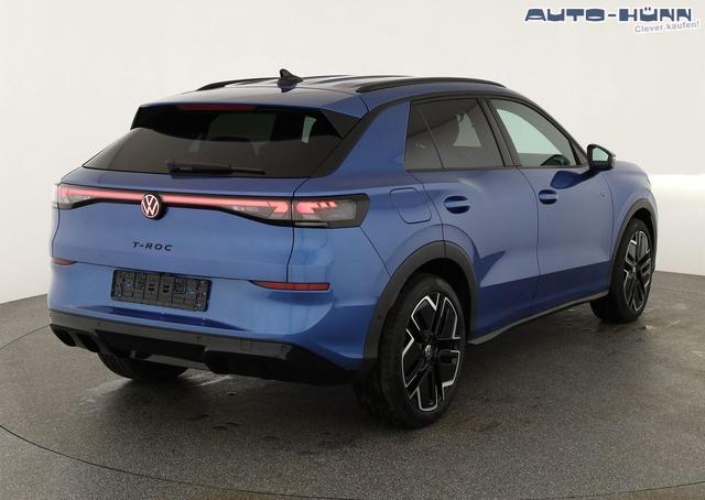 Volkswagen T-Roc 1.5 eTSI 110 kW R-Line DSG Black, AHK, IQ.Light, Kamera, el. Klappe, 19-Zoll 