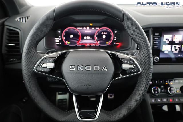 Skoda Karoq Sportline 1.5 TSI DSG Sportline, Pano, AHK, Navi, CANTON, Matrix, AreaView, Side, el. Klappe, FS-beheizbar, 5 J.-Garantie 